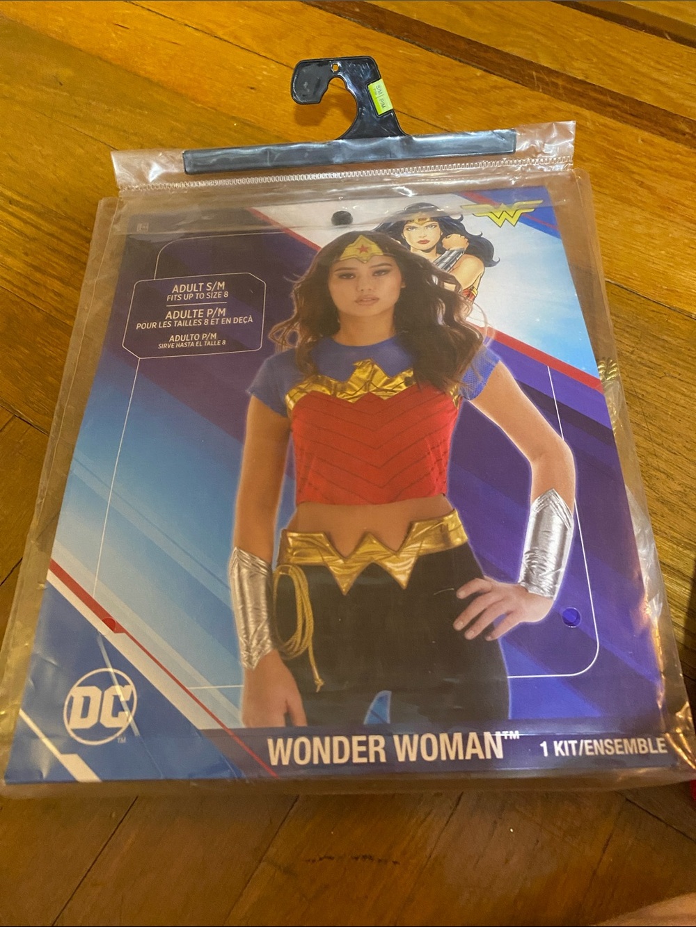 DC Comics Wonder Woman Costume - Red, Blue & Gold